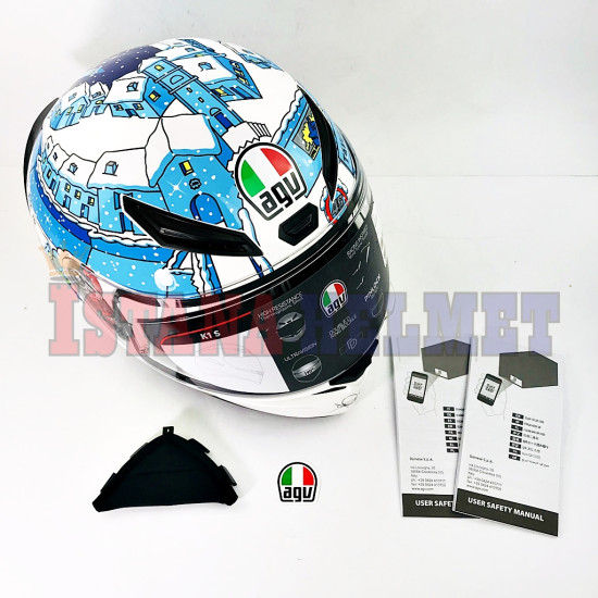 AGV K-1 ROSSI WINTER TEST 2017